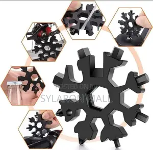 18-in-1 Snowflake Multi-Tool Pocket Gadget