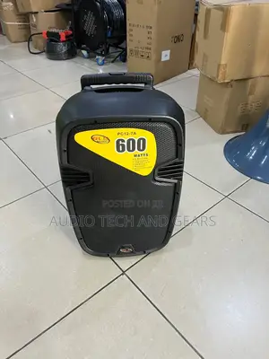 GLS 12 Inches Bluetooth Speaker With Two Microphone and a Stand