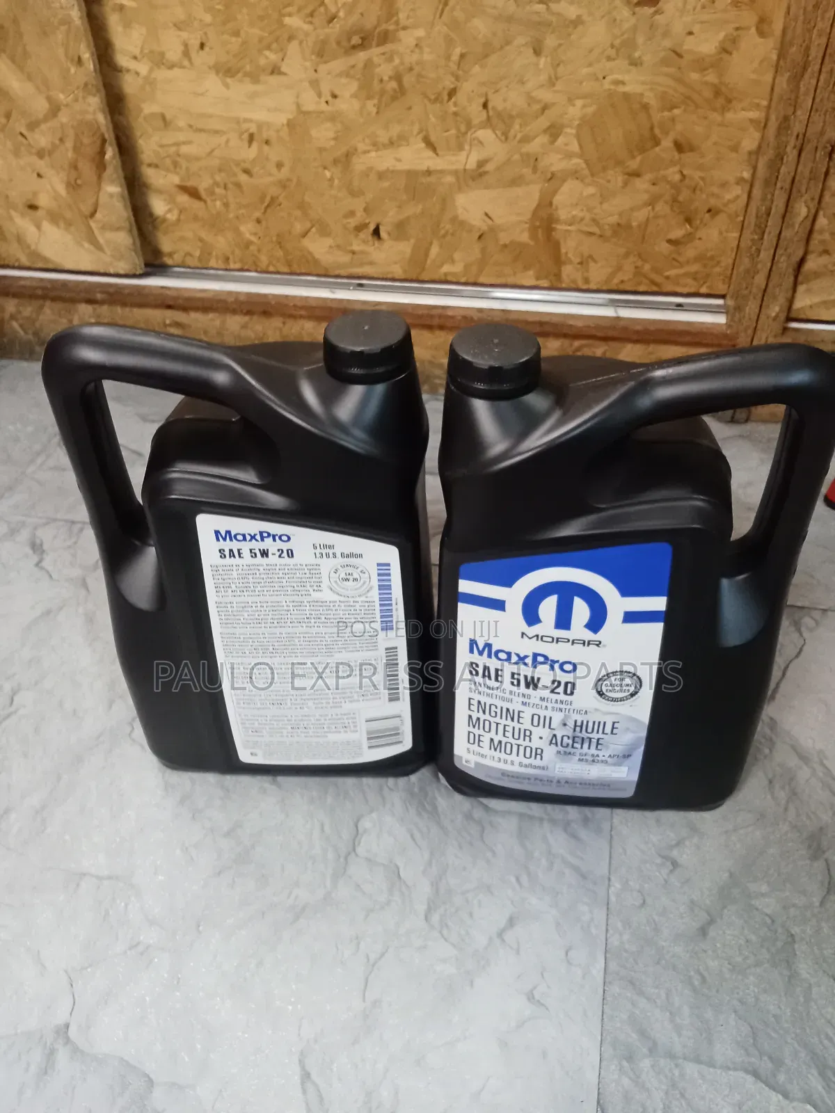 Mopar Maxpro Sae 5w-20 Synthetic Blend Engine Oil