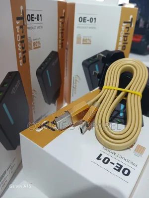 Golden Cord Type C Fast Charger