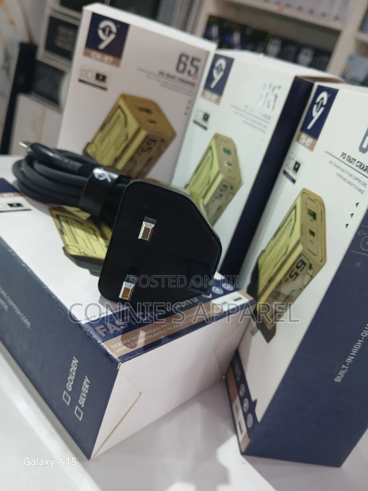 Golden Cord Type C Fast Charger