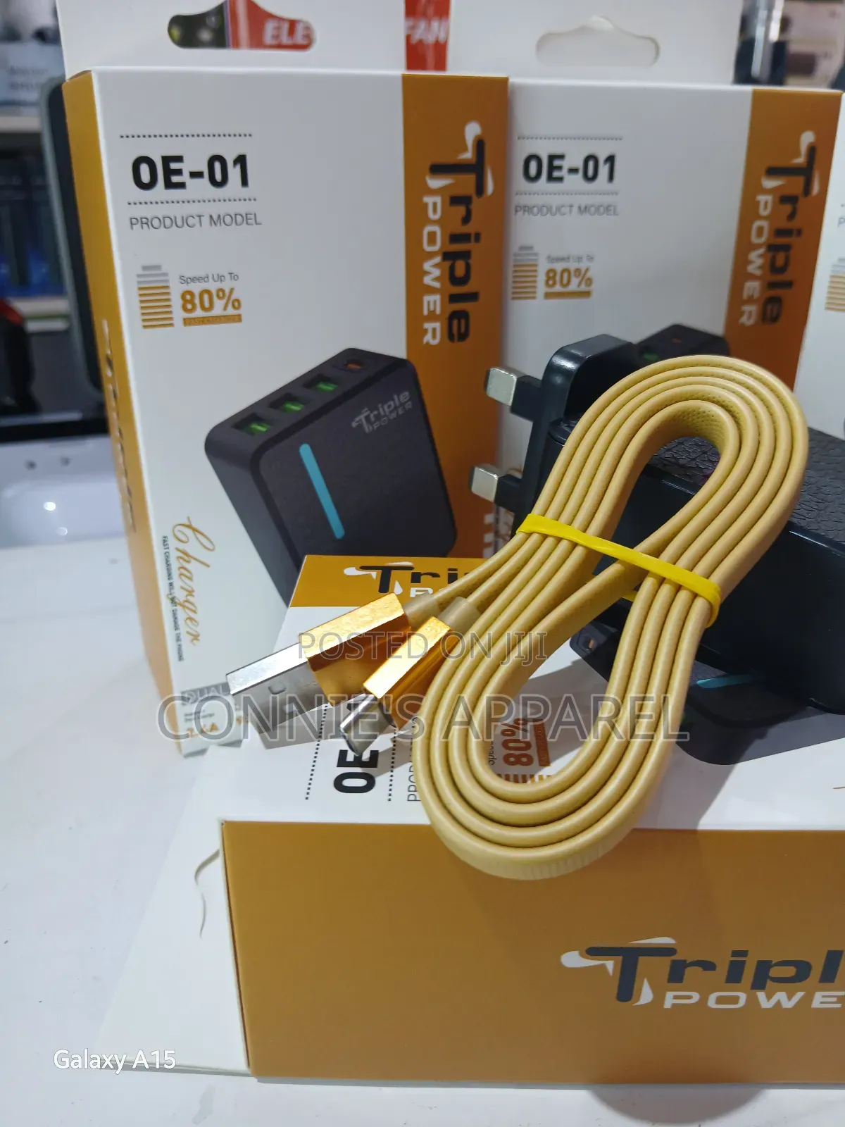 Golden Cord Type C Fast Charger