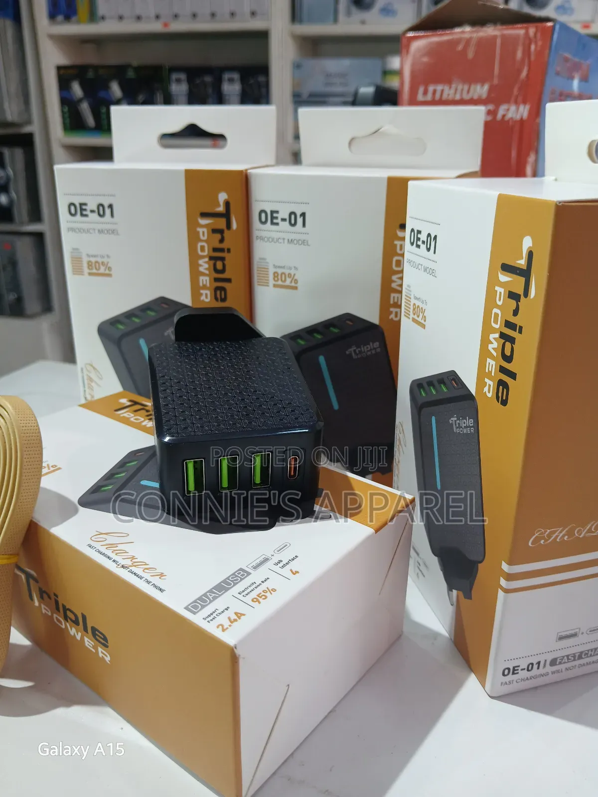 Golden Cord Type C Fast Charger
