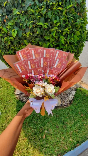 Fuel Coupon Bouquet Gifts