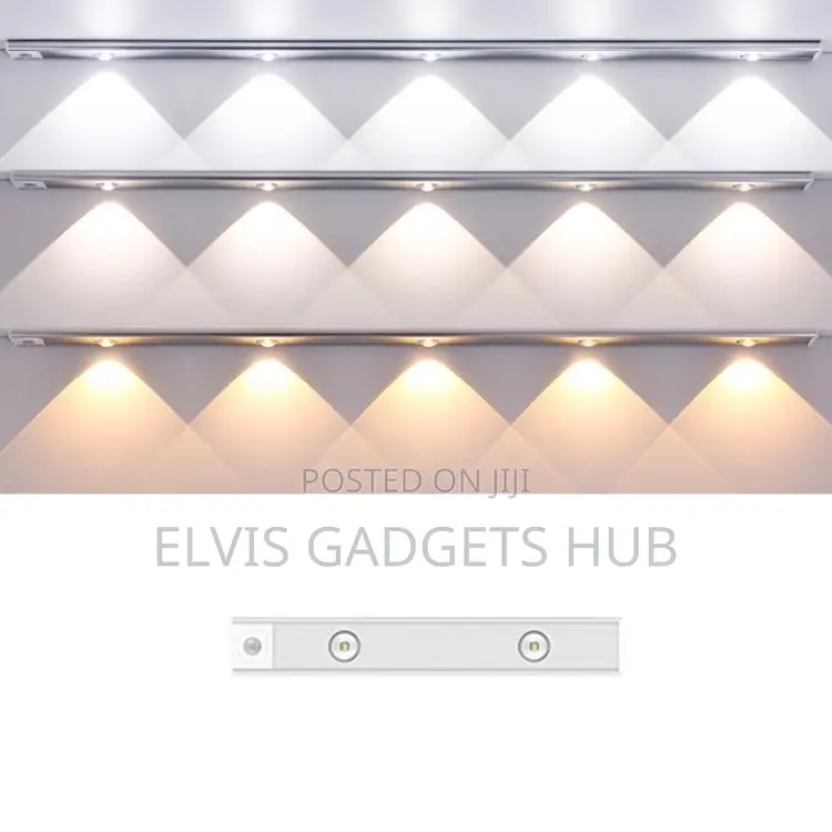 Led Pir Motion Sensor Light With Usb Rechargeable Light