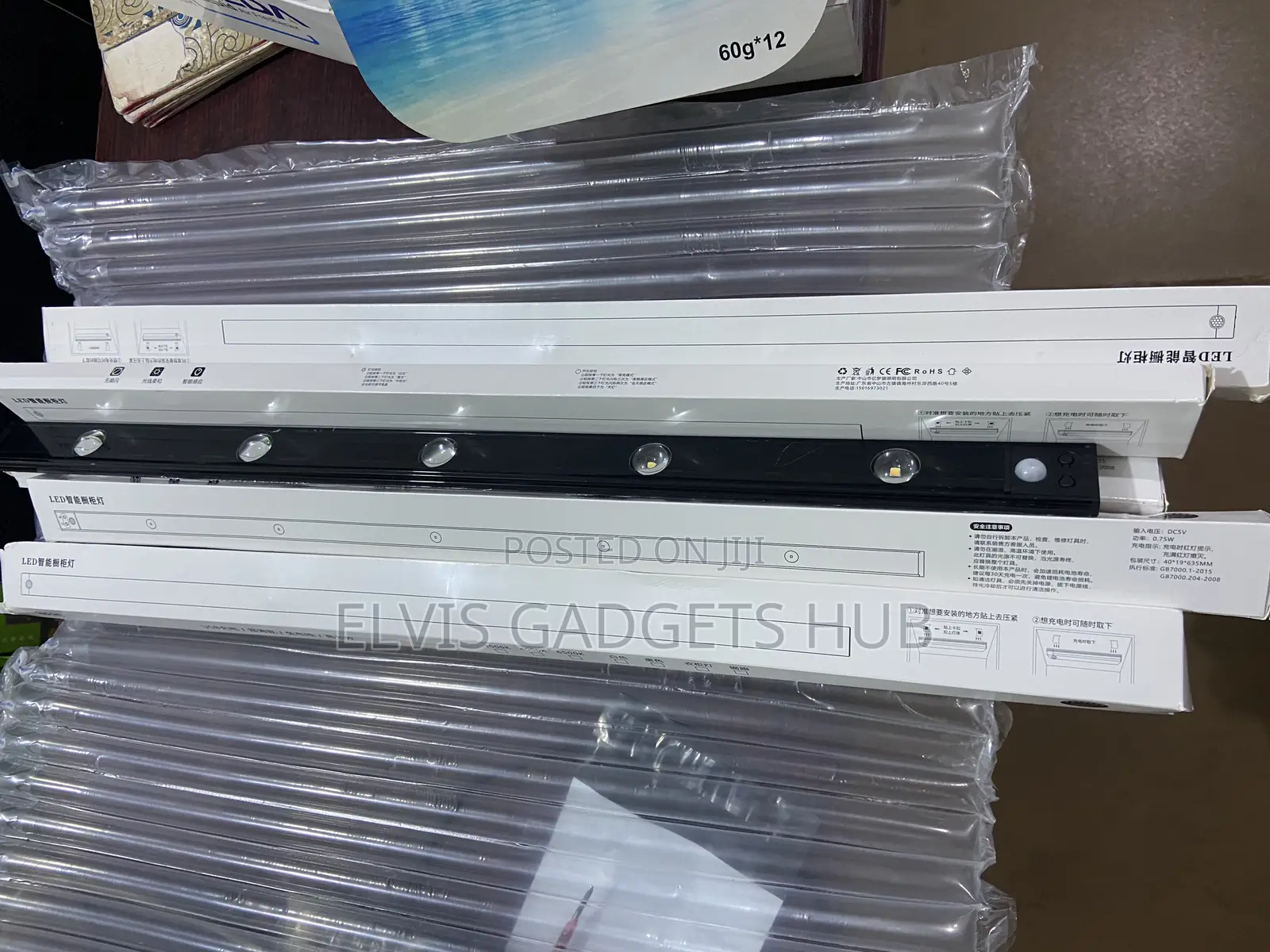 Led Pir Motion Sensor Light With Usb Rechargeable Light
