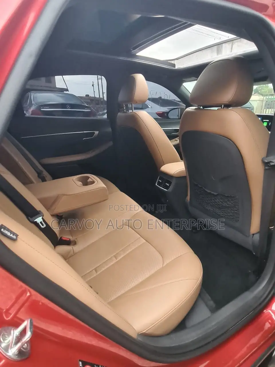Hyundai Sonata Limited 2021 Red
