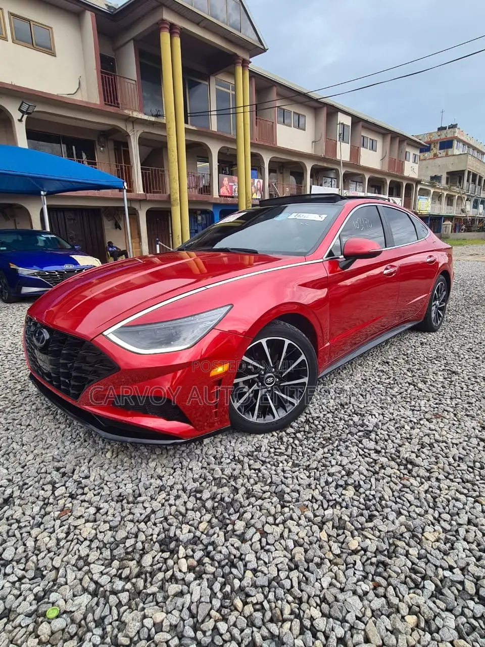 Hyundai Sonata Limited 2021 Red