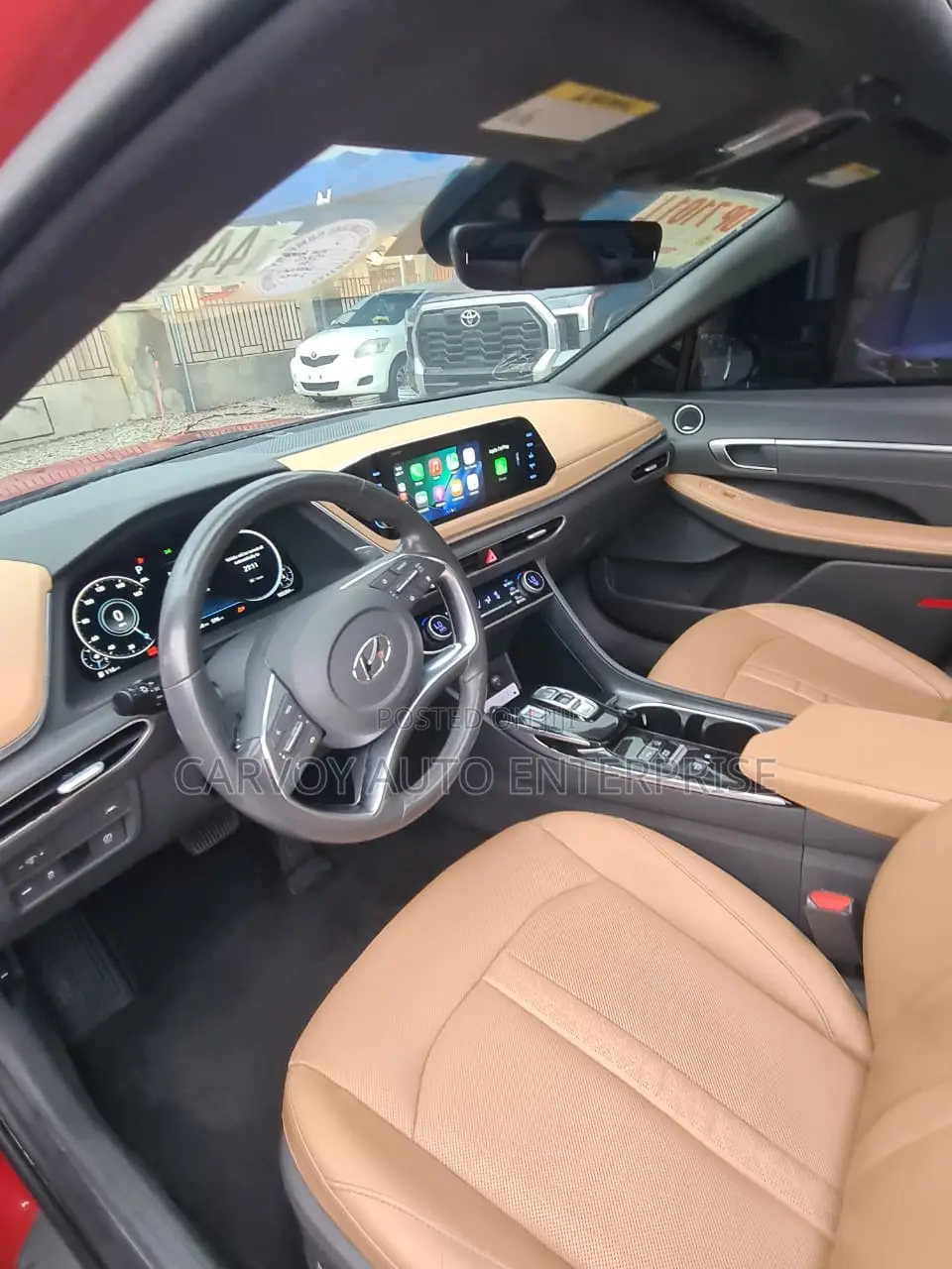 Hyundai Sonata Limited 2021 Red