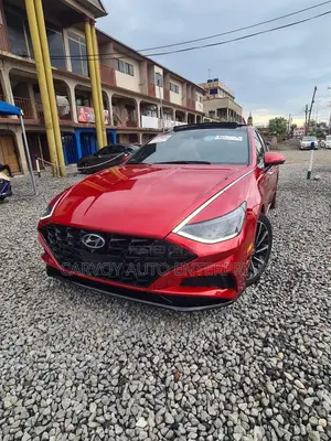 Hyundai Sonata Limited 2021 Red