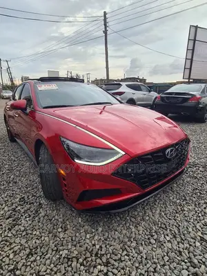 Hyundai Sonata Limited 2021 Red