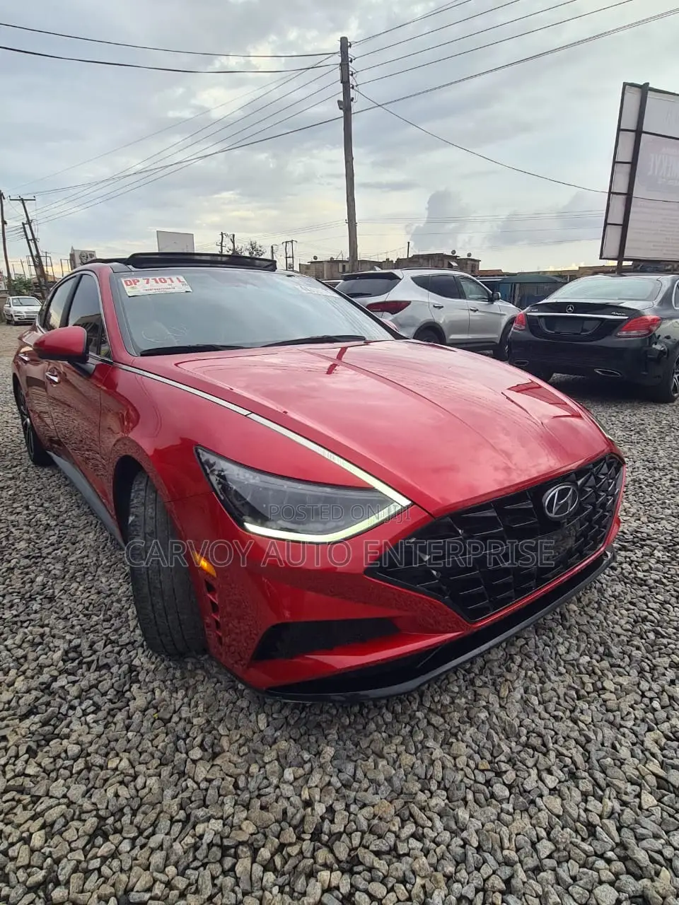 Hyundai Sonata Limited 2021 Red