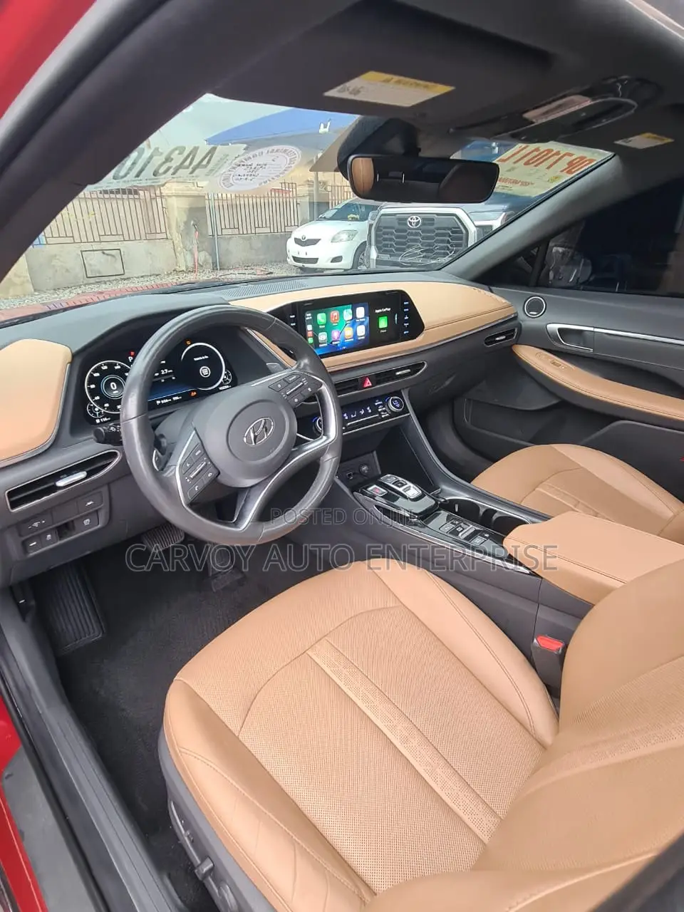 Hyundai Sonata Limited 2021 Red
