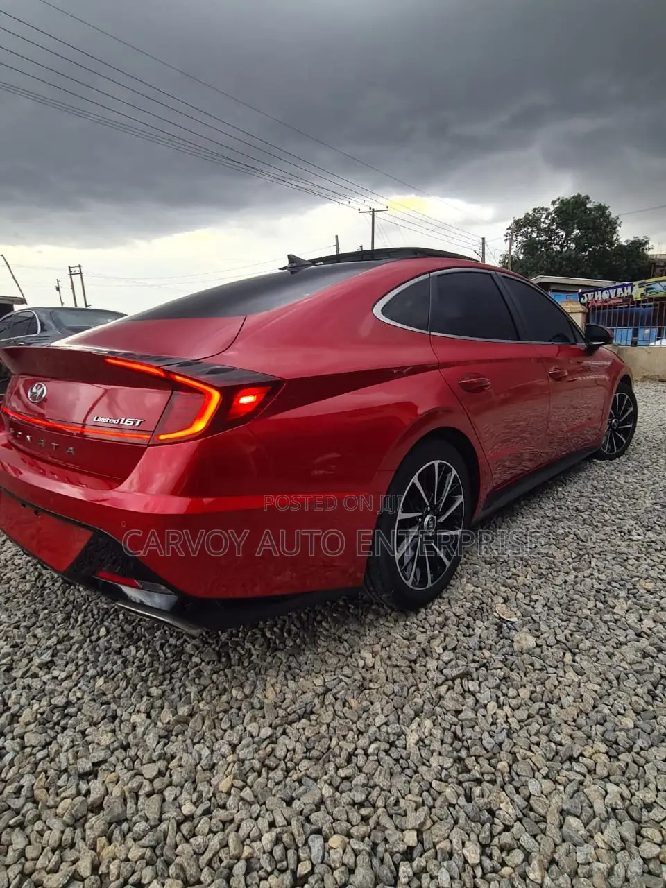 Hyundai Sonata Limited 2021 Red
