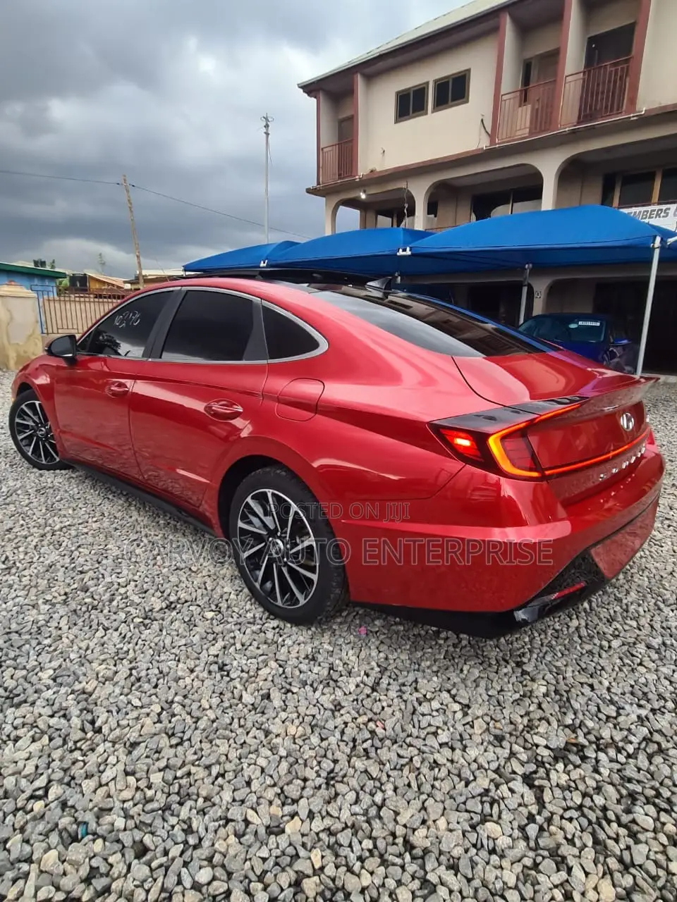 Hyundai Sonata Limited 2021 Red