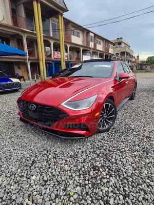 Hyundai Sonata Limited 2021 Red
