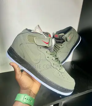 Authentic Nike Air Force 1 Army Green