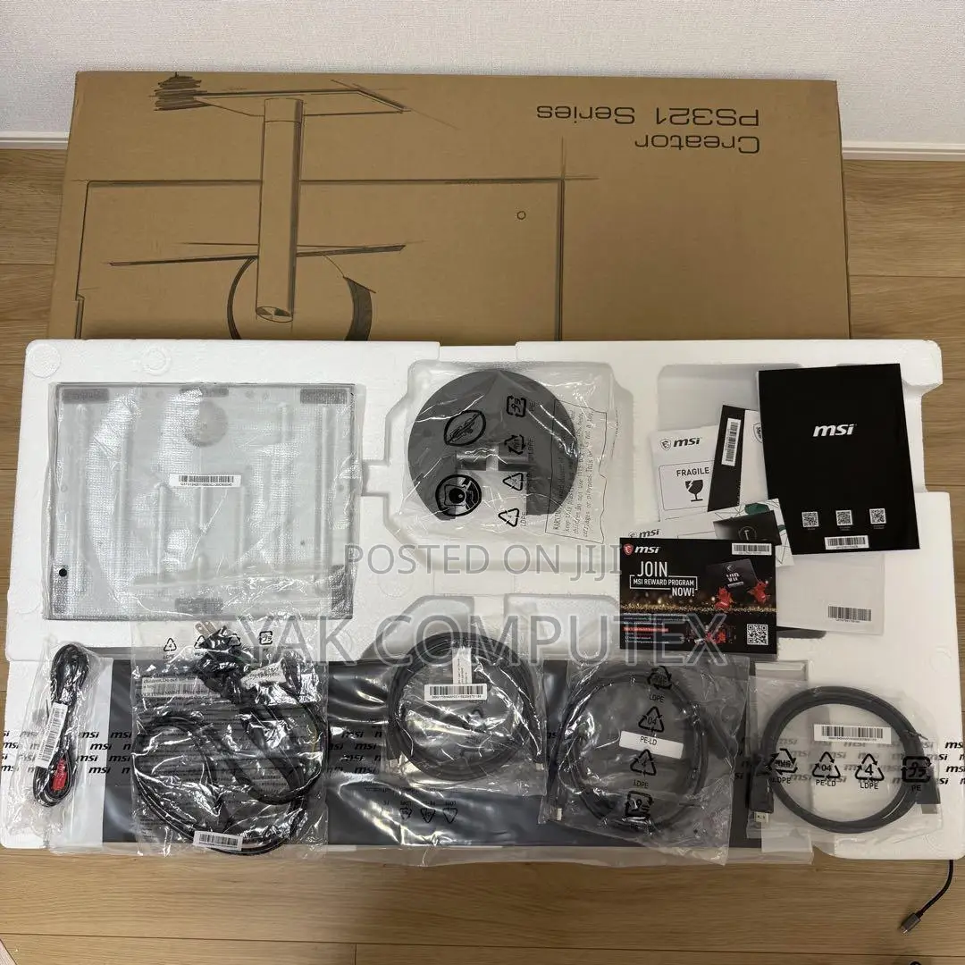 Msi Creator Ps321urv Creator Monitor, Ips Panel Vivid Color Expression