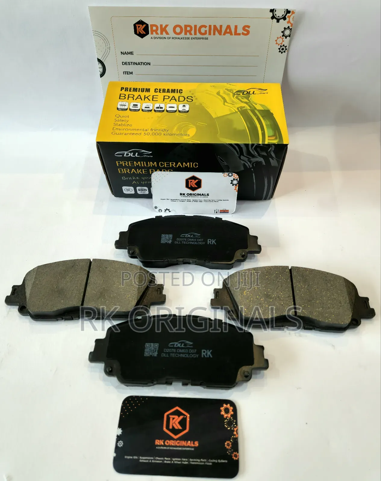 Rav4 19-24/Venza/Corolla22-25/Camry/Ch-r Ceramic Front Brake Pads