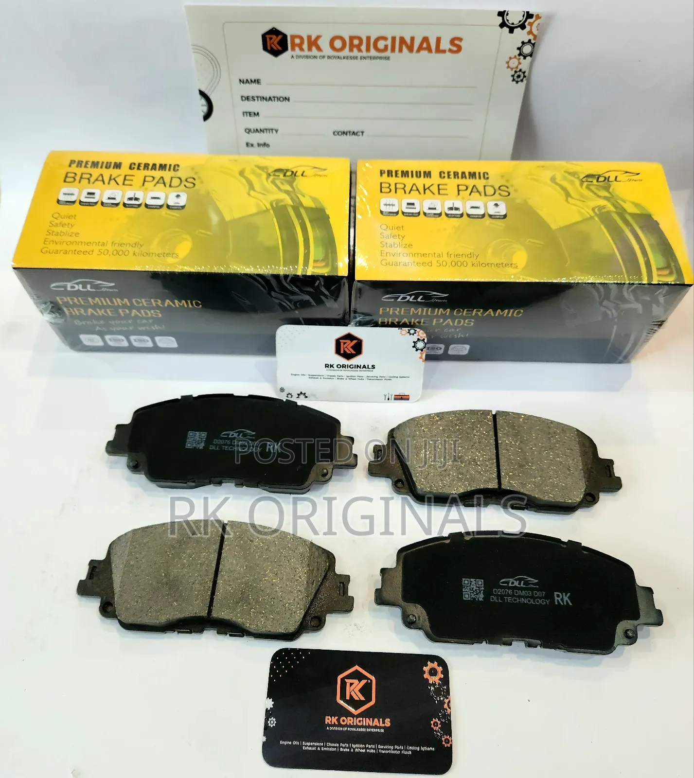 Rav4 19-24/Venza/Corolla22-25/Camry/Ch-r Ceramic Front Brake Pads