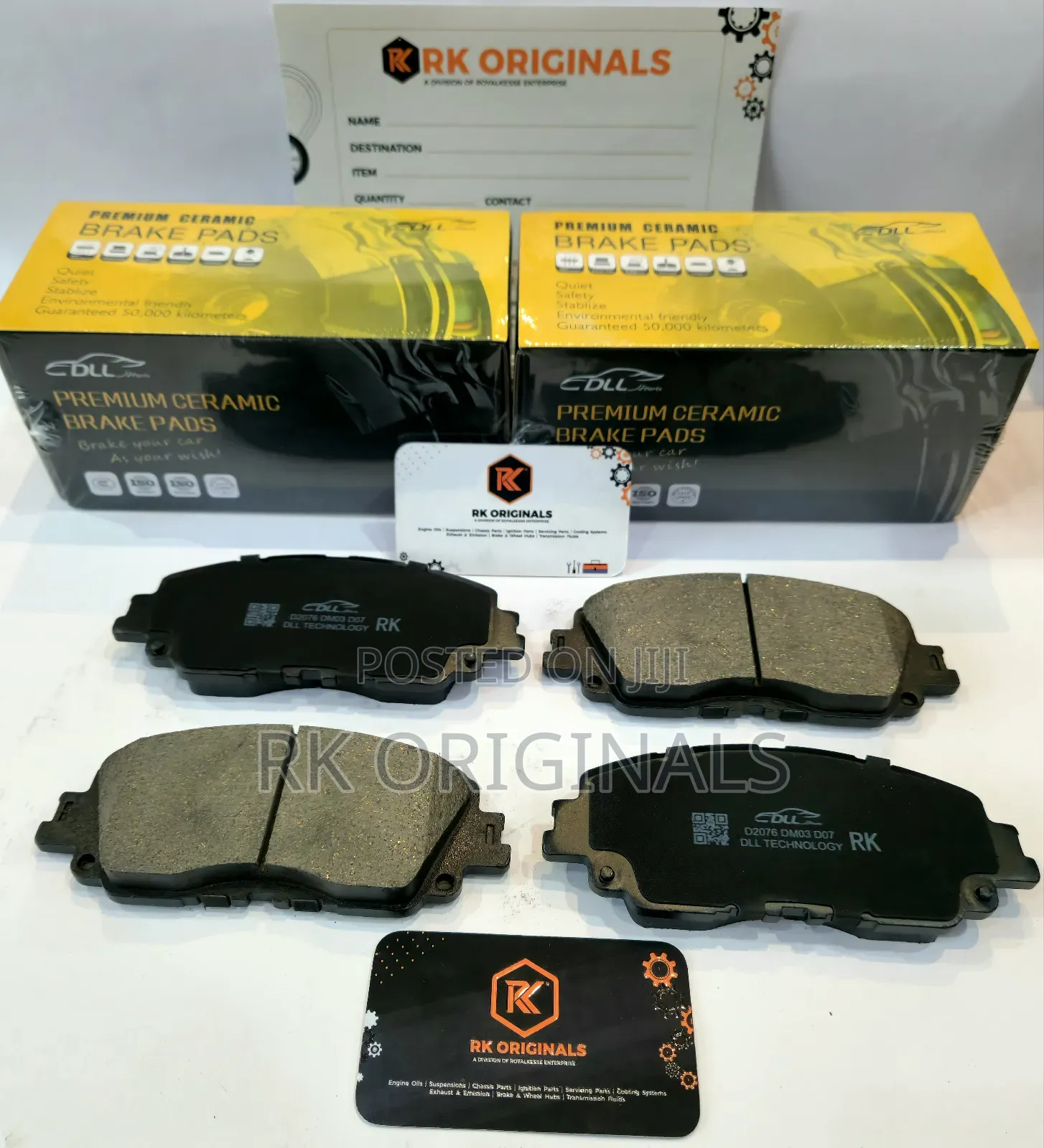 Rav4 19-24/Venza/Corolla22-25/Camry/Ch-r Ceramic Front Brake Pads