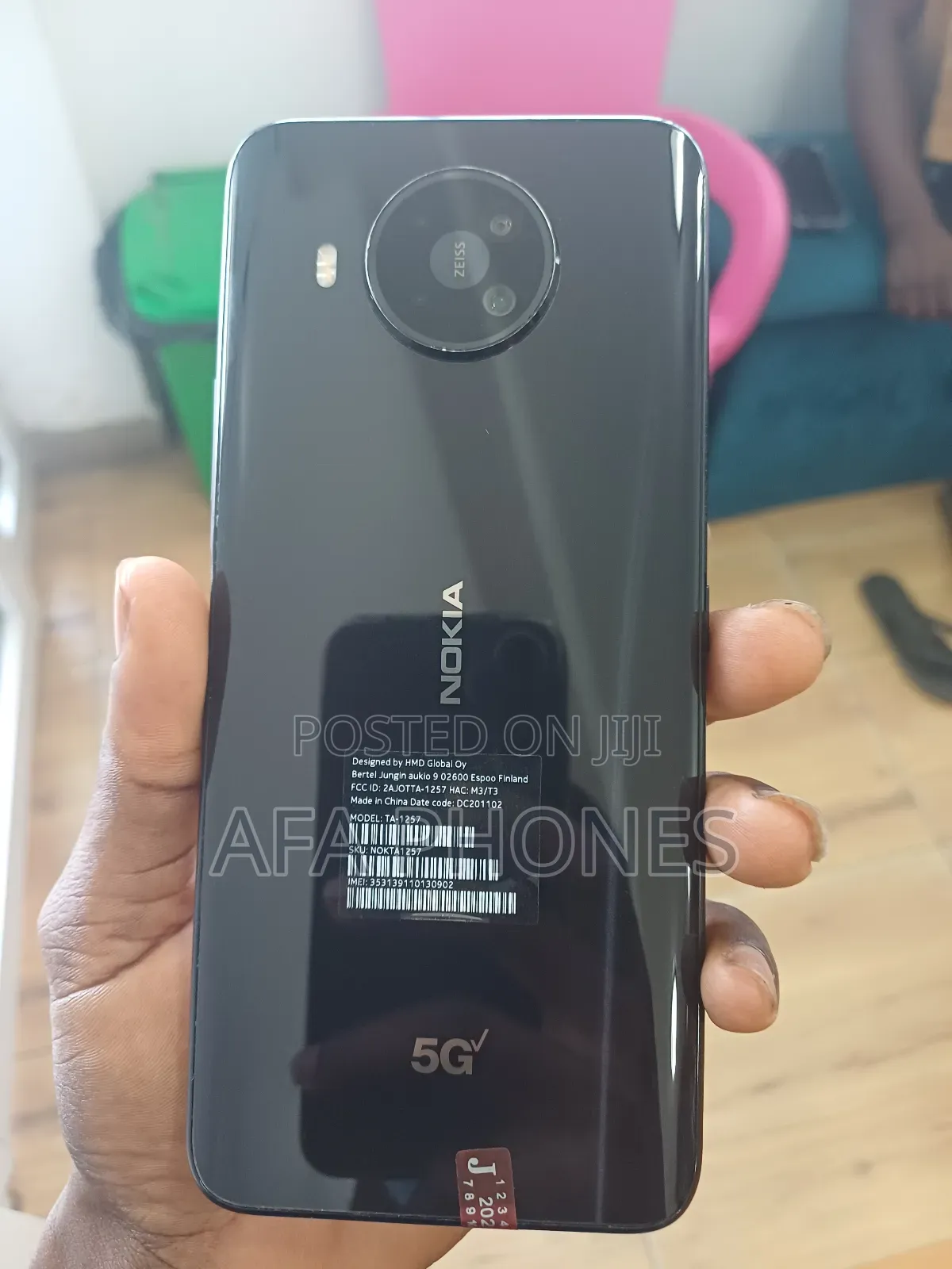 Nokia 8 V 5G UW 64 GB Black