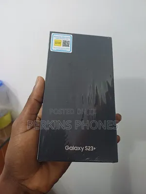 New Samsung Galaxy S23+ 256 GB Black