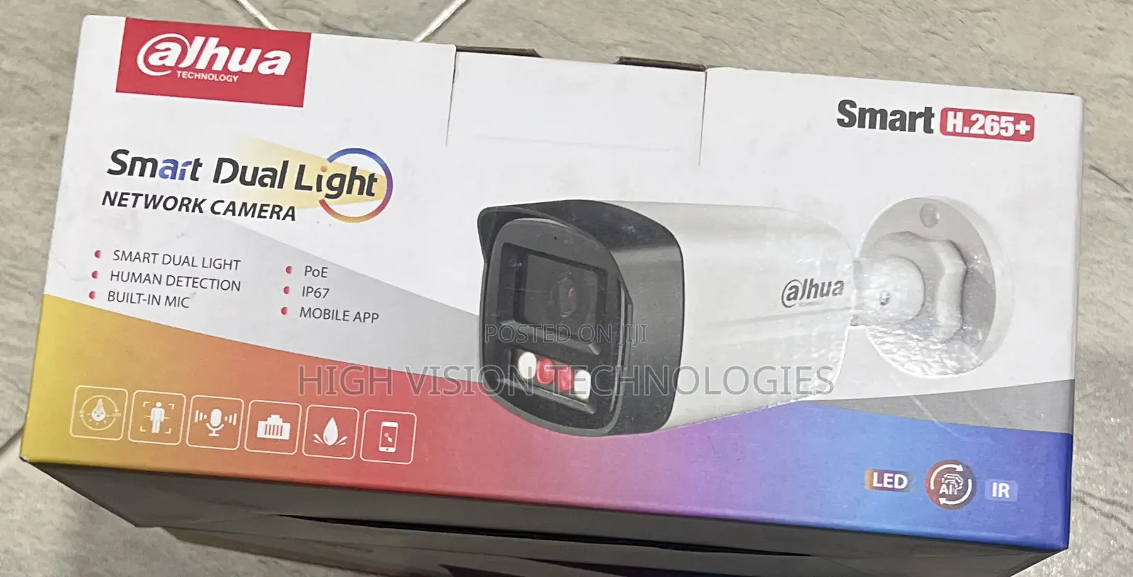 Dahua Smart Dual Light Network Camera With Audio