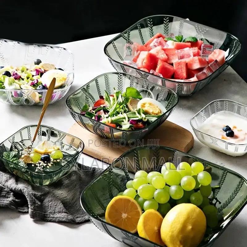 3 Set Premium Resin Serving Bowls