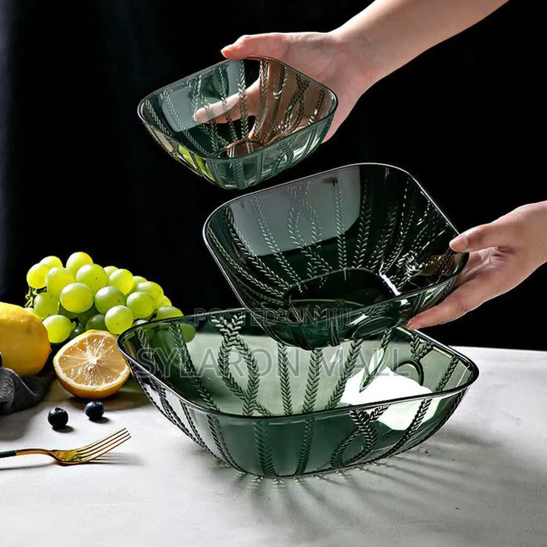 3 Set Premium Resin Serving Bowls