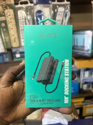 Heatz Type-C 10 in 1 Ports Hub 10 Port