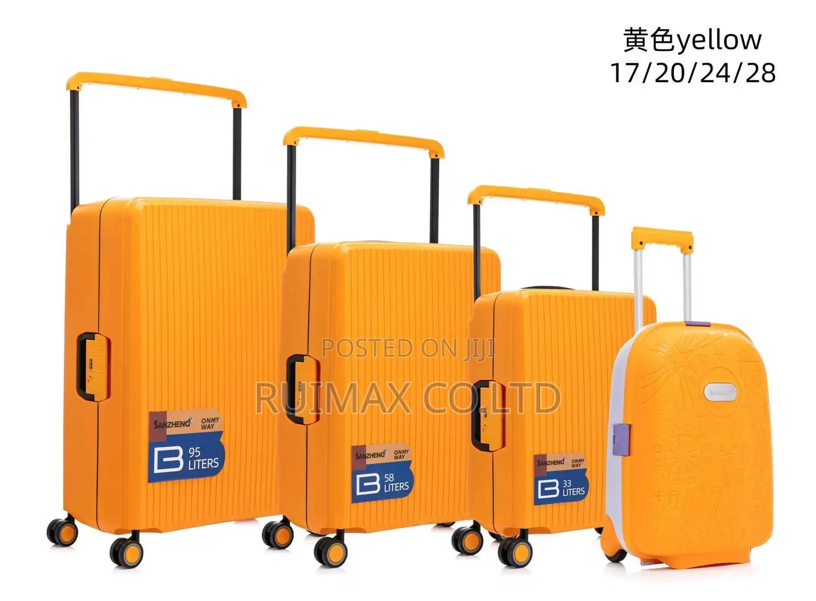 Wide Pull Rod Traveling Bags