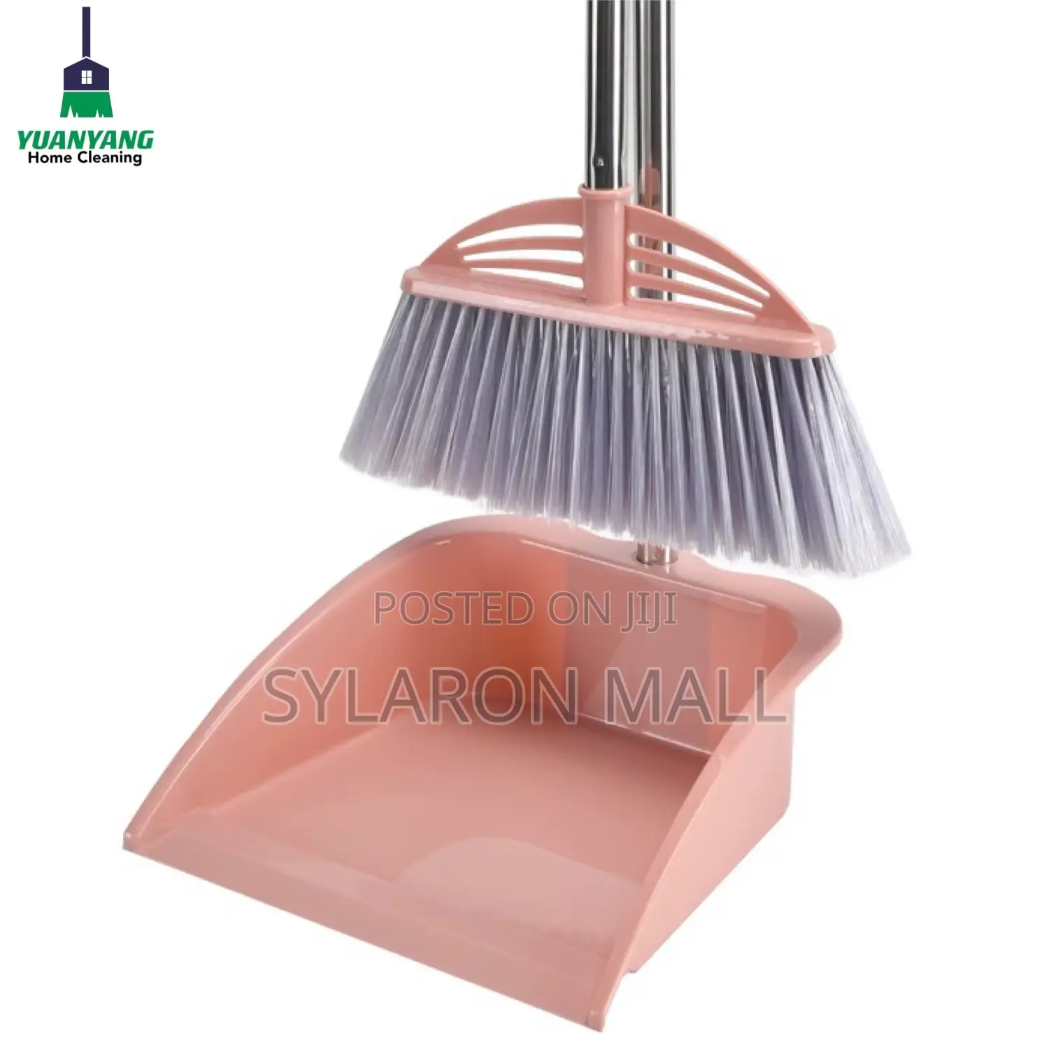 3-in-1 Long-Handle Broom Dustpan Set – Multifunctional Cleaning Tool