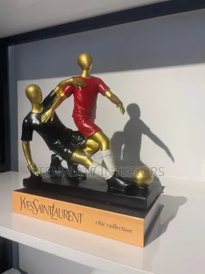 Football Tackle Figurine