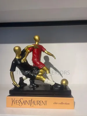 Football Tackle Figurine