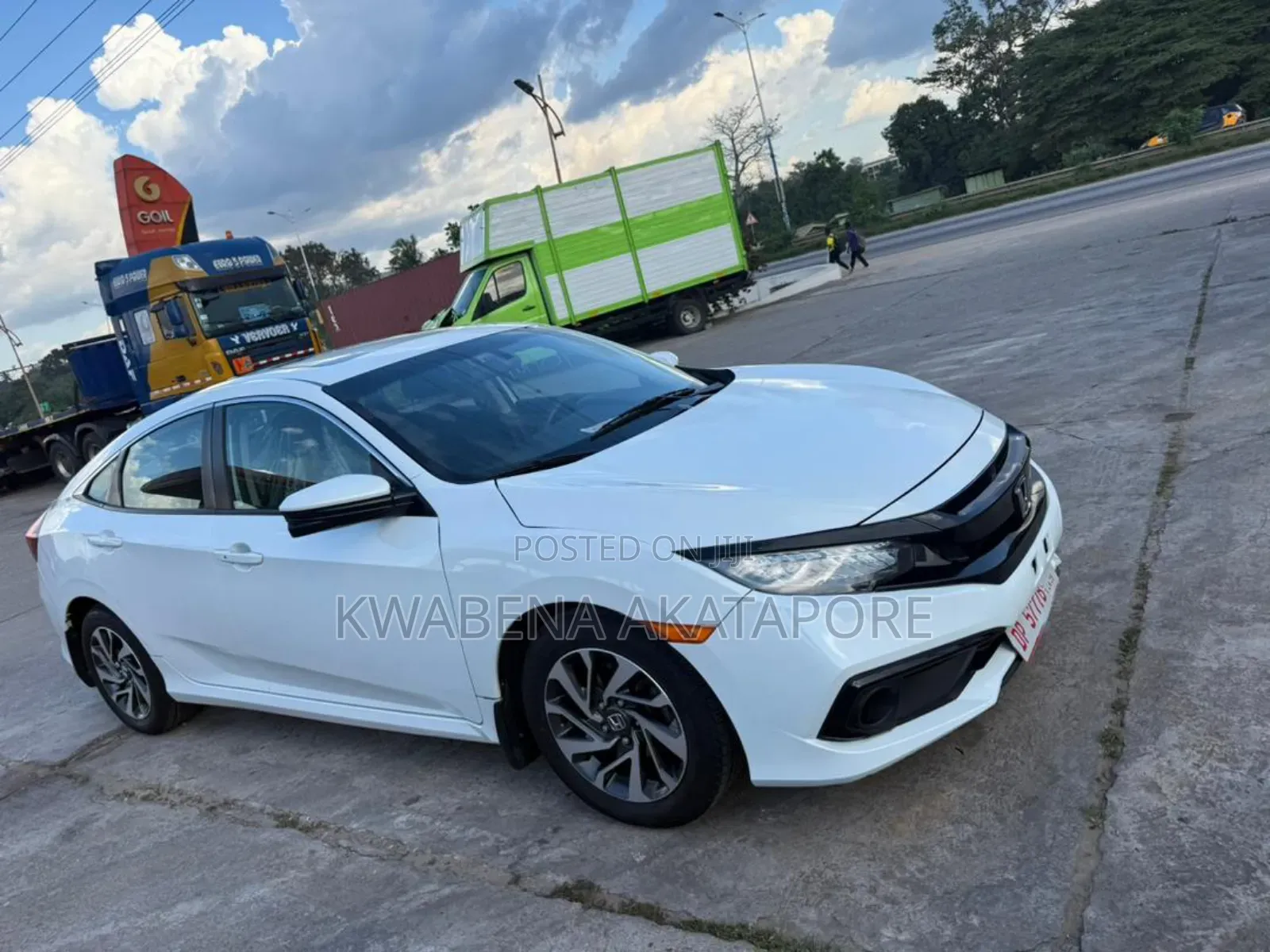 Honda Civic EX 4dr Sedan (2.0L 4cyl) 2017 White