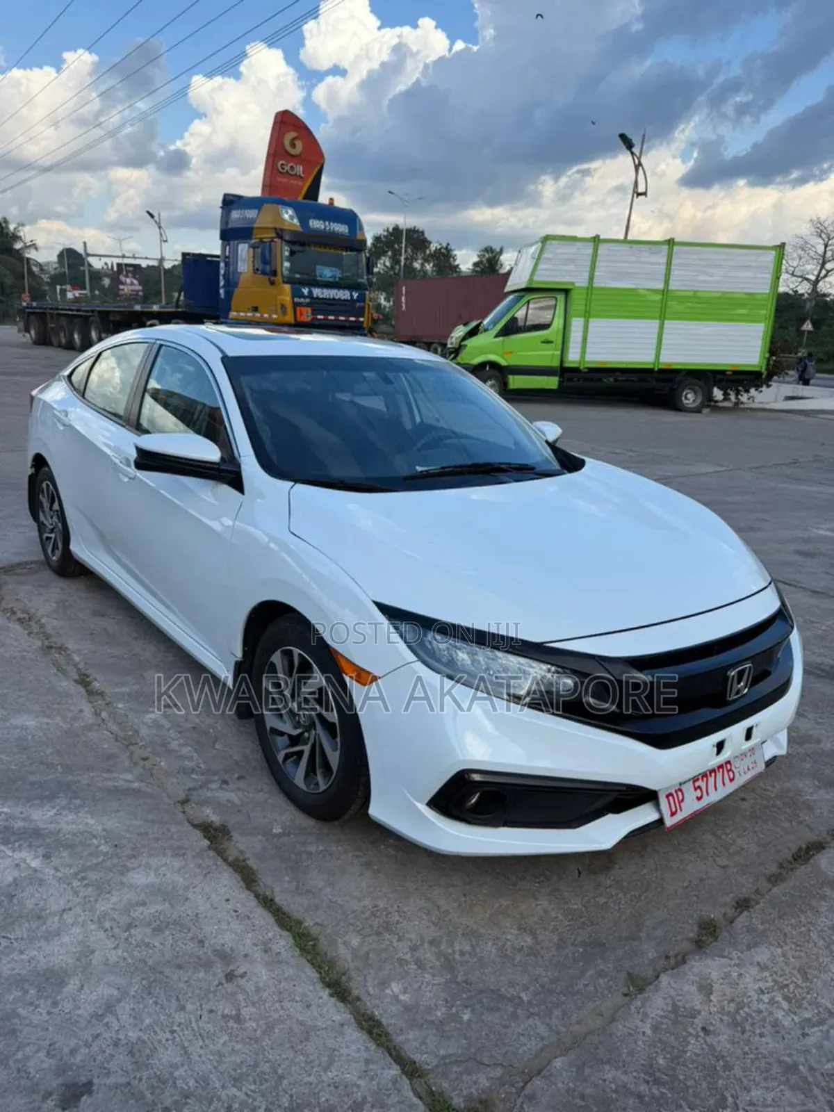 Honda Civic EX 4dr Sedan (2.0L 4cyl) 2017 White