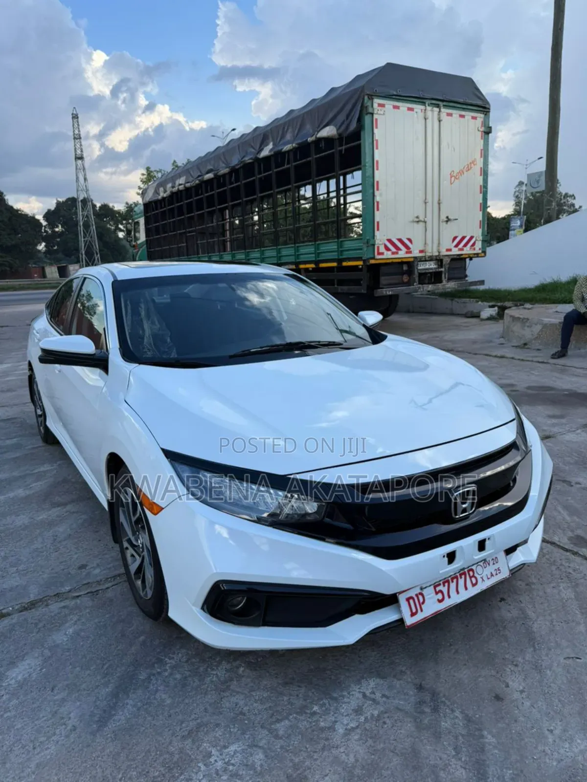 Honda Civic EX 4dr Sedan (2.0L 4cyl) 2017 White