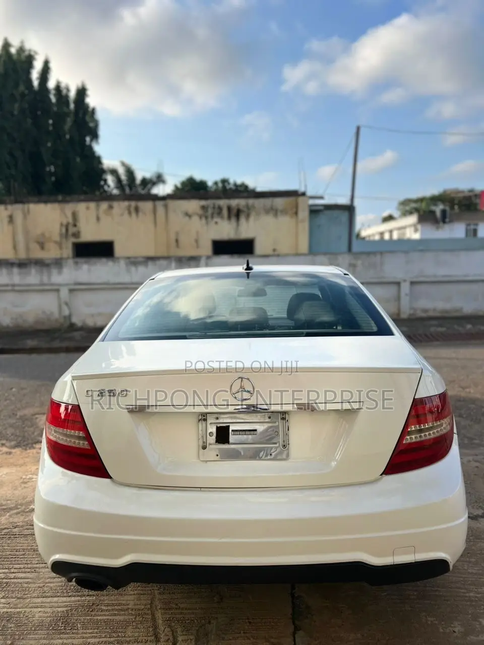 Mercedes-Benz C250 2014 White