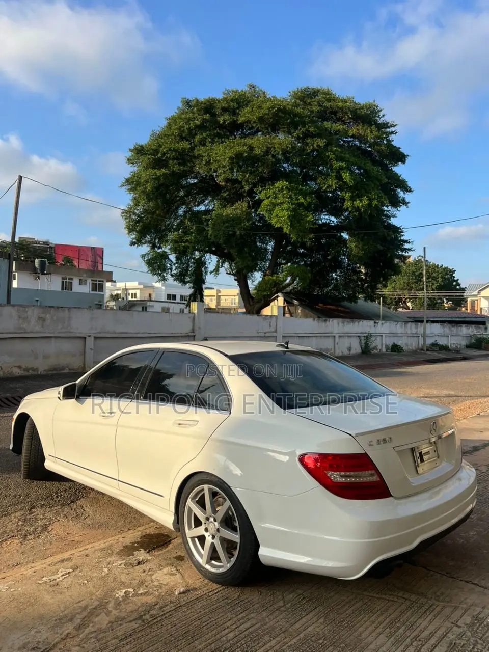 Mercedes-Benz C250 2014 White