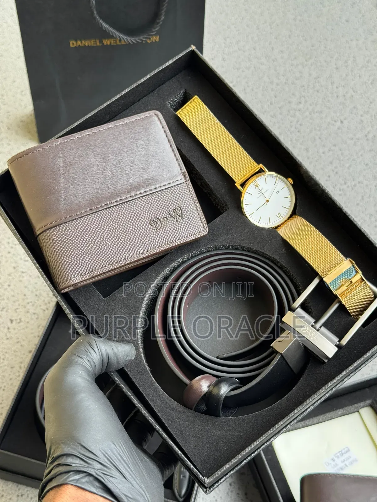 Elegant Men's Daniel Wellington Accessories Gift Set