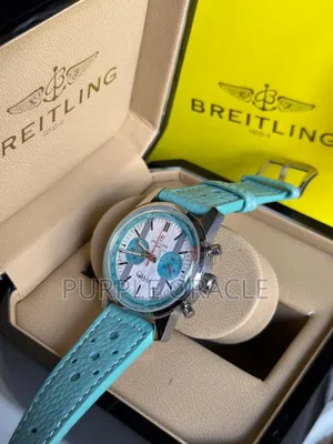 Vintage-Inspired Chronograph Battery Powered Breitling Timepiece