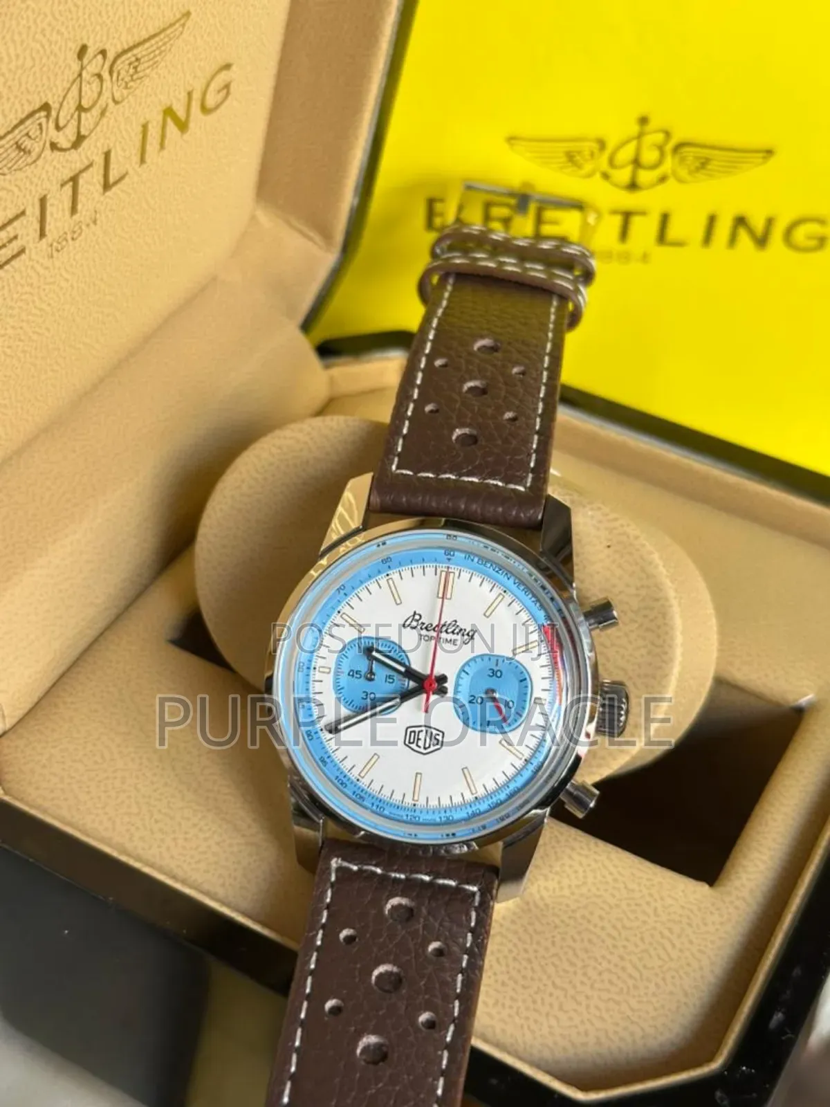 Battery Powered Breitling Top Time Deus