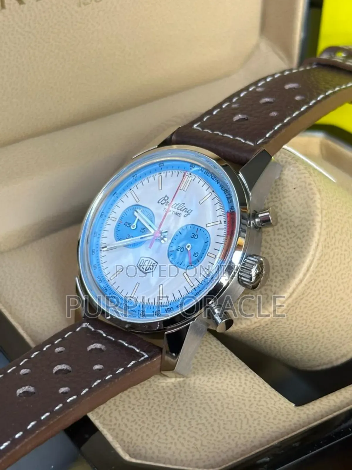 Battery Powered Breitling Top Time Deus