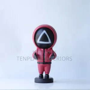 Squid Game Sculpture Red
