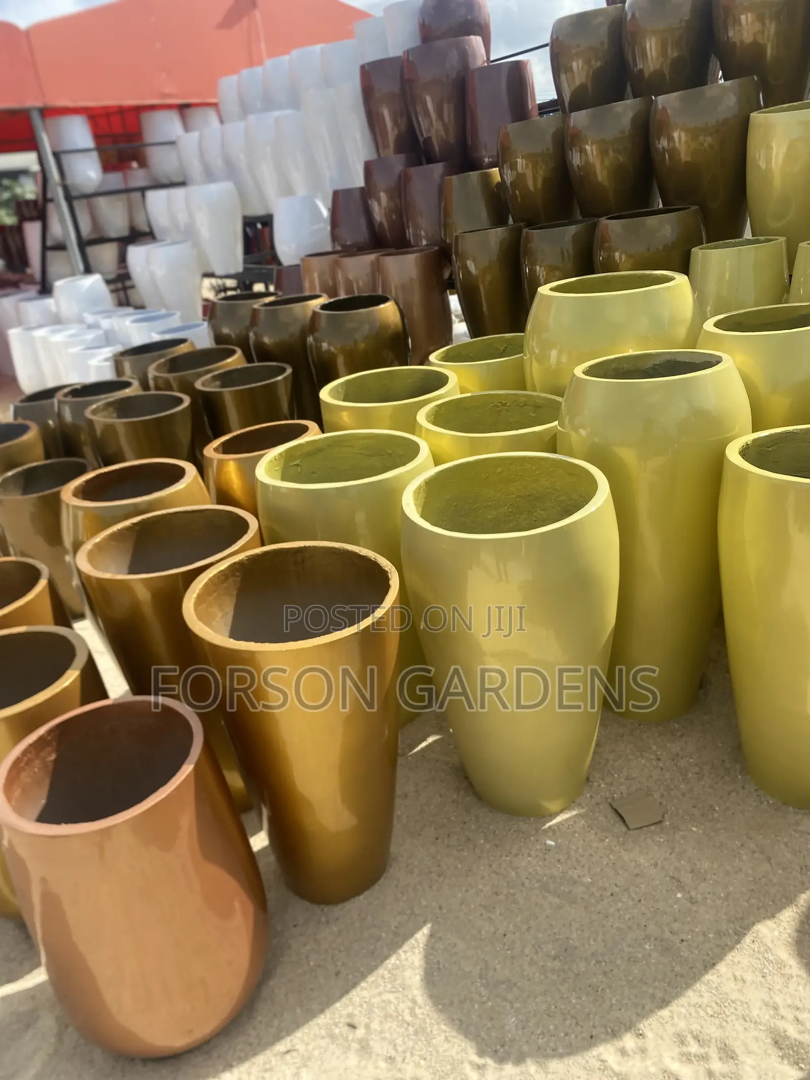 Ceramic and Cement Pots Available