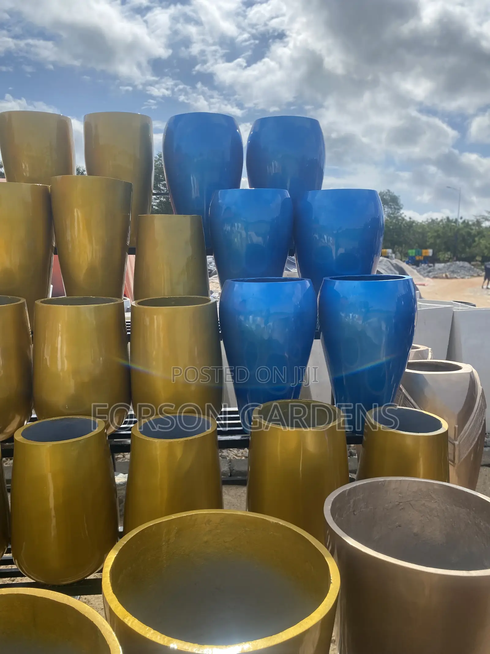 Ceramic and Cement Pots Available