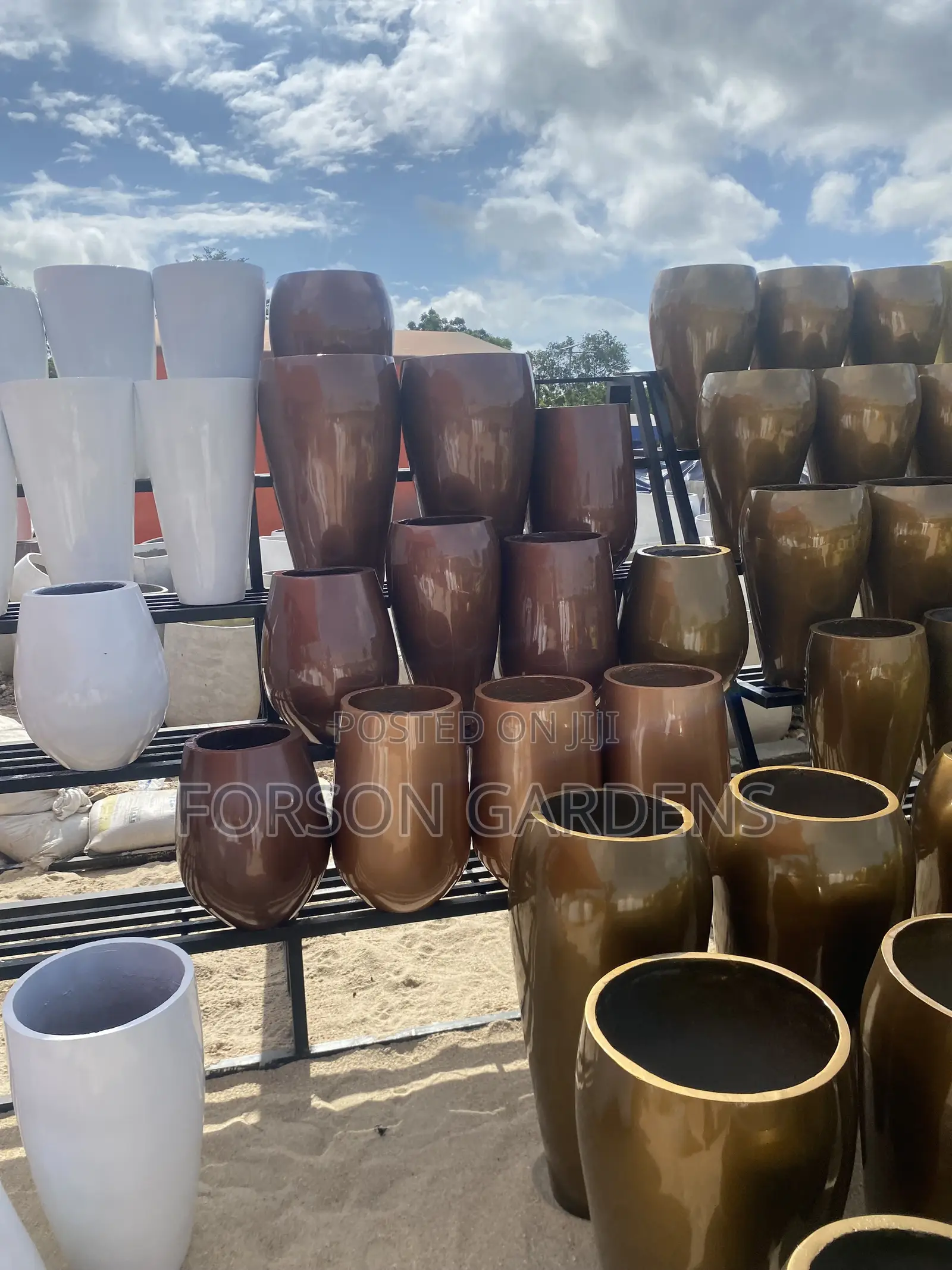 Ceramic and Cement Pots Available