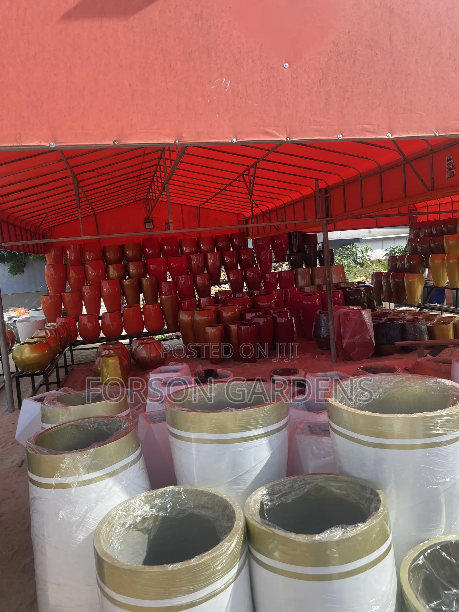 Ceramic and Cement Pots Available