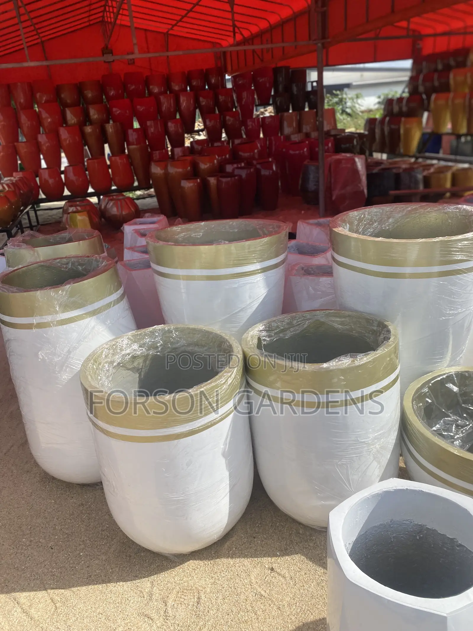 Ceramic and Cement Pots Available